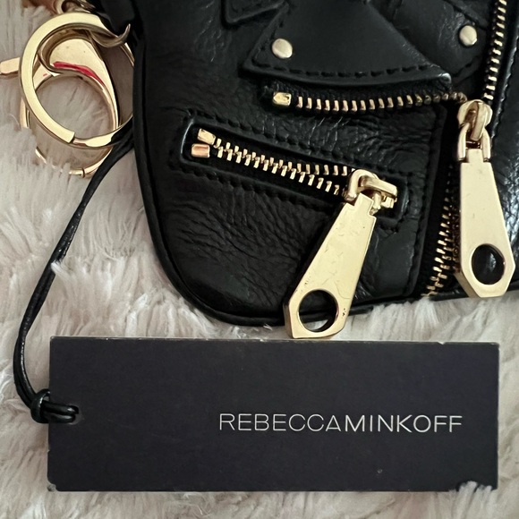 Rebecca Minkoff leather jacket wallet - Picture 2 of 8